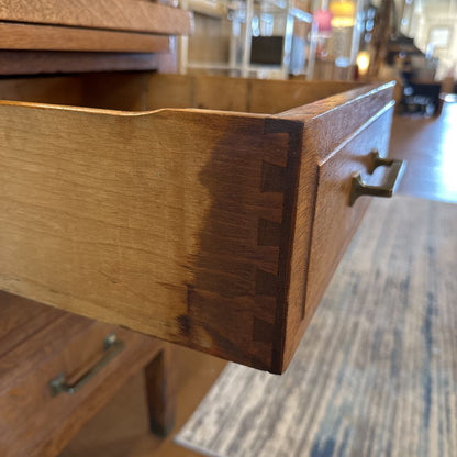 Early 1900s Standard Furniture Co. Station Master's Roll Top Desk C DESKS
