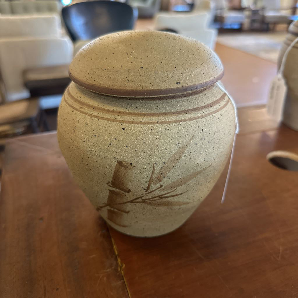 Hand Thrown Pottery w/ Bamboo #2 SMALLS