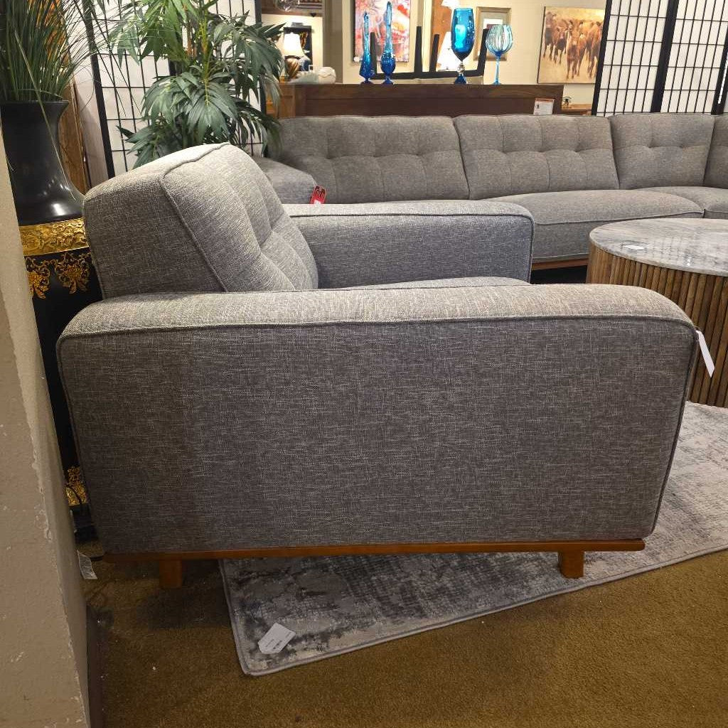 Odense Silver Arm Chair