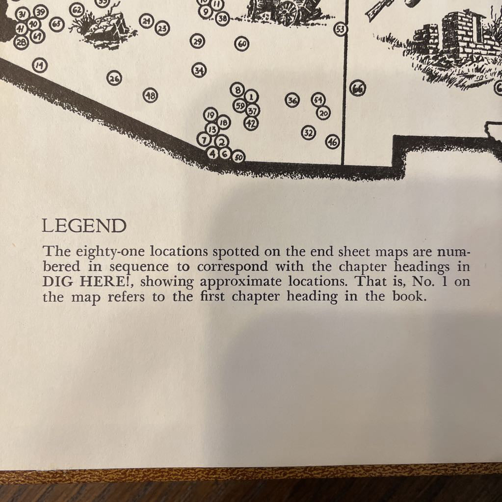 "Dig Here" SW Mining Stories Vintage Book UNIQUE FINDS