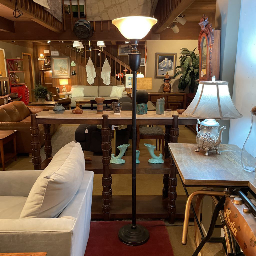 Tall Matte Metal Floor Lamp LAMPS