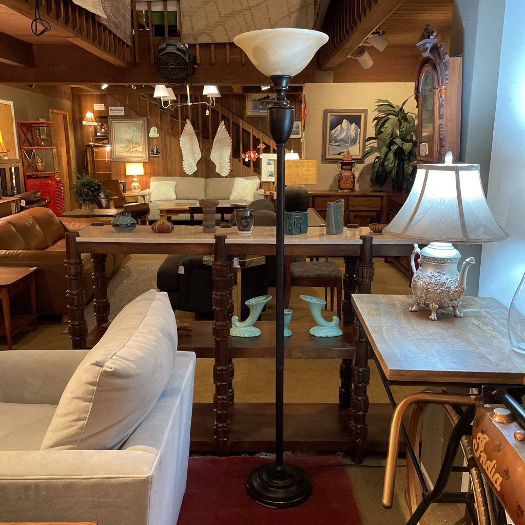 Tall Matte Metal Floor Lamp LAMPS