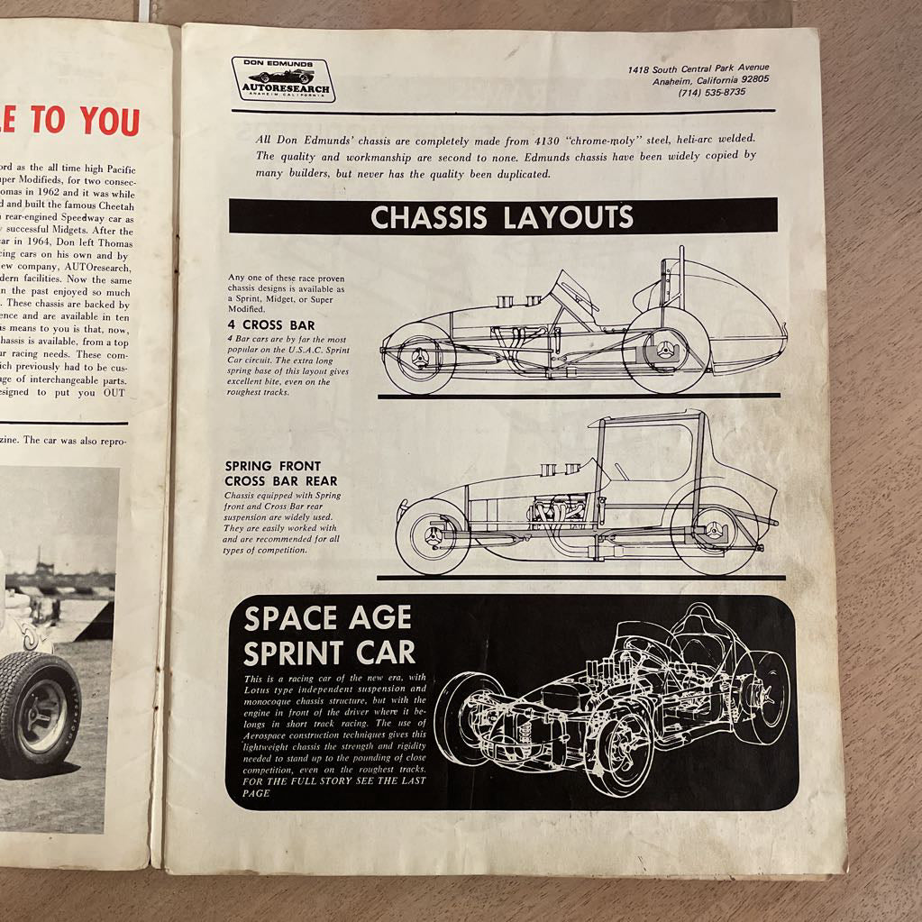 Vintage Auto Research Mag UNIQUE FINDS