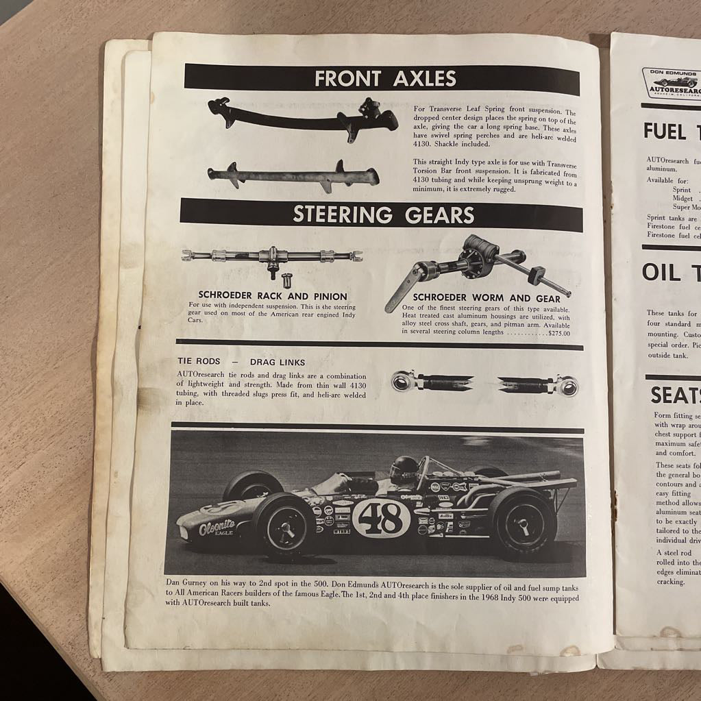 Vintage Auto Research Mag UNIQUE FINDS