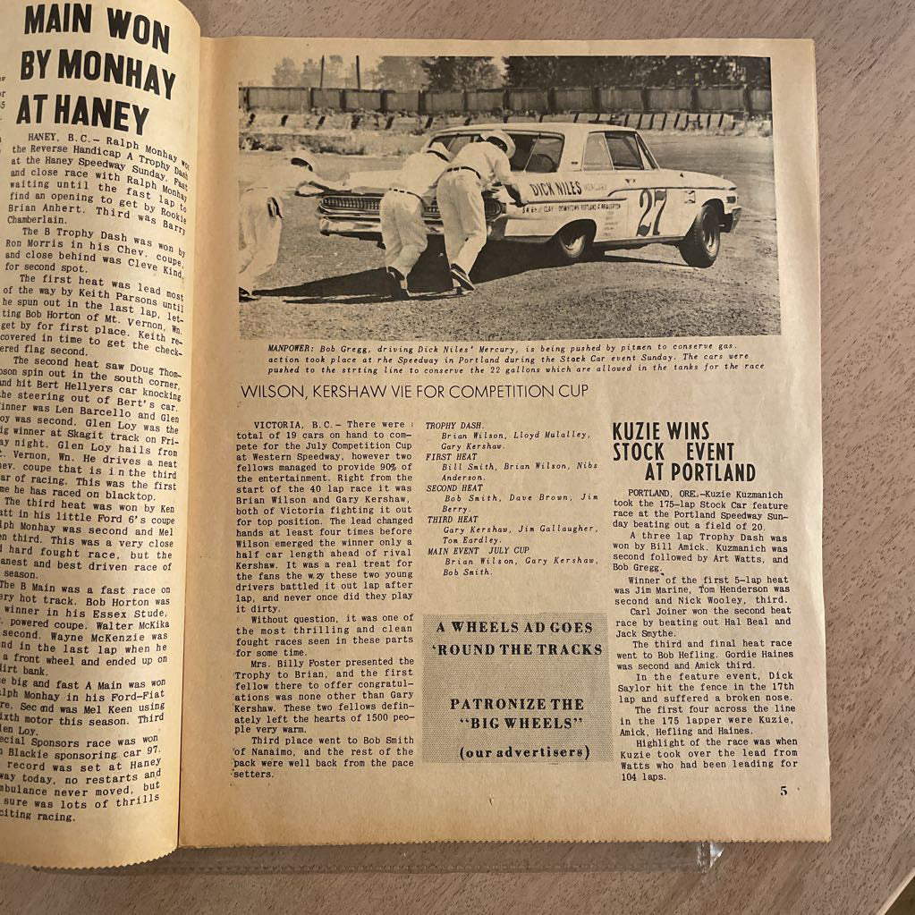 Vintage Racing Wheels Mag UNIQUE FINDS