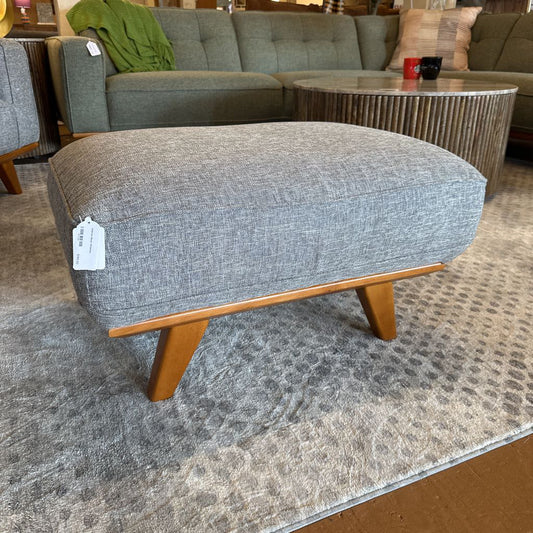 Odense Silver Ottoman