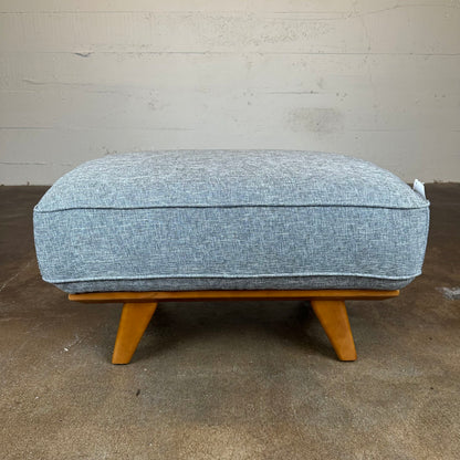 Odense Silver Ottoman