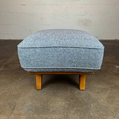 Odense Silver Ottoman