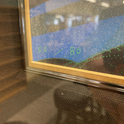EYVIND EARLE Signed & Numbered Pasture Serigraph ART