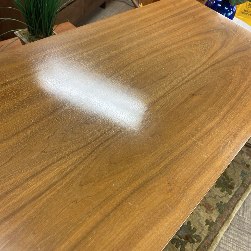 Vintage Natural Brass Handle Highboy (AS IS)