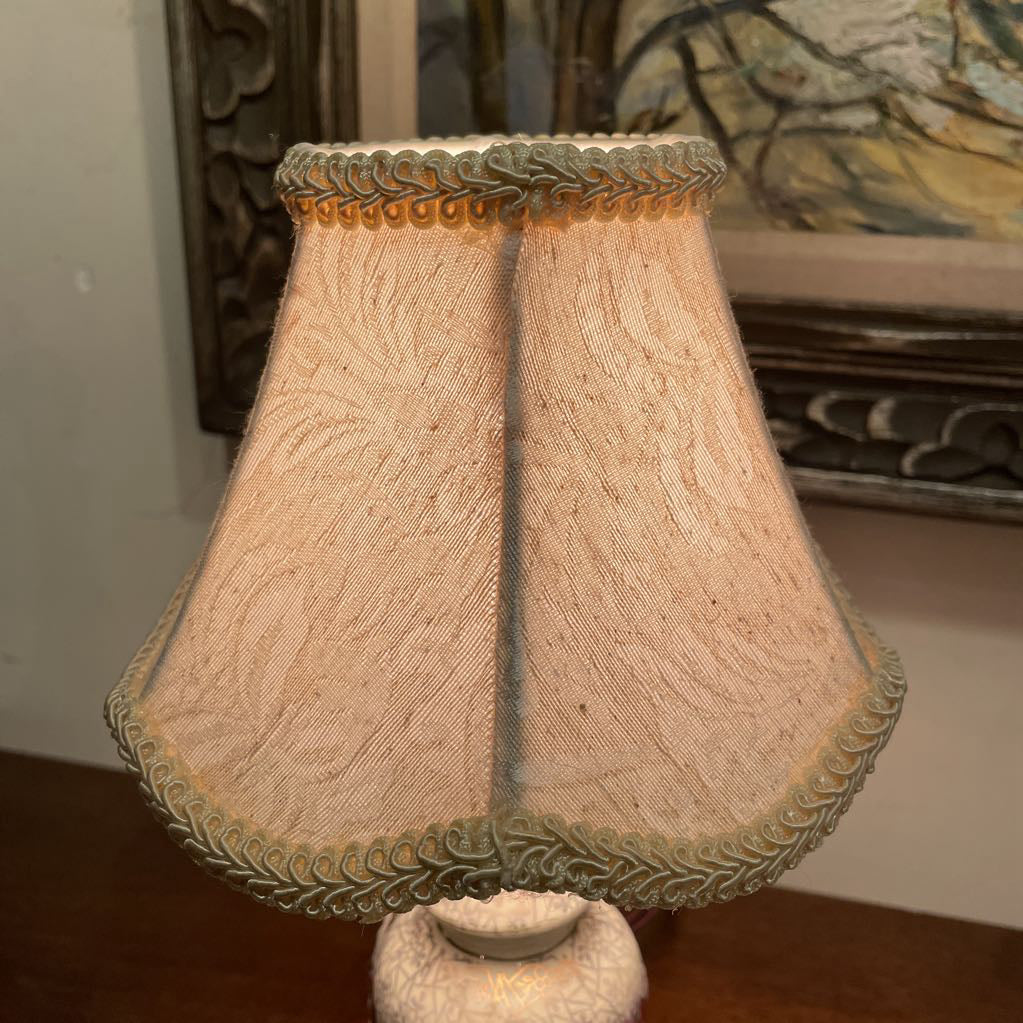 Tiny Floral Base Lamp