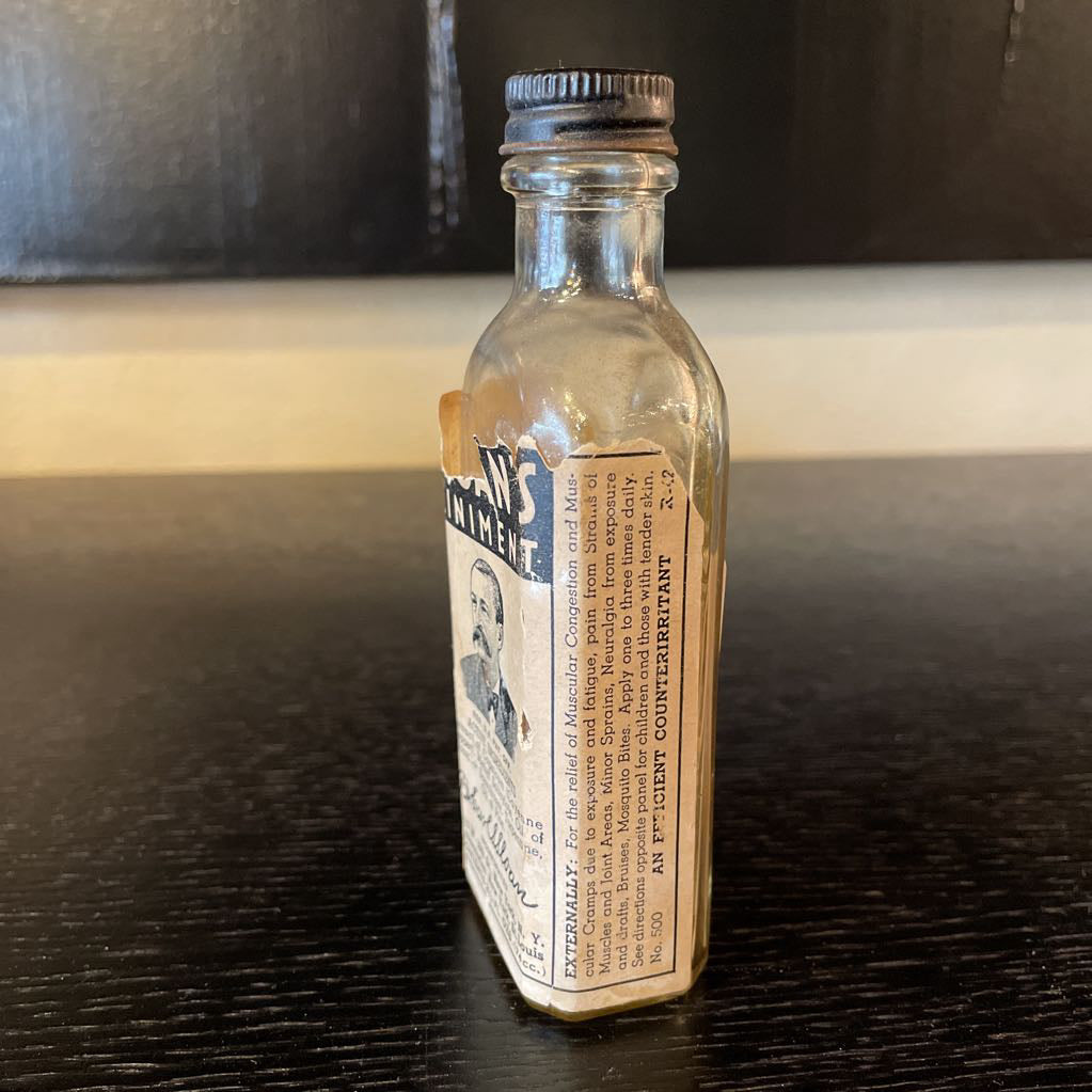 Antique Sloan's Linament Bottle UNIQUE FINDS