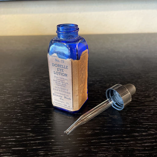 Antique Dorelle Eye Lotion Bottle UNIQUE FINDS