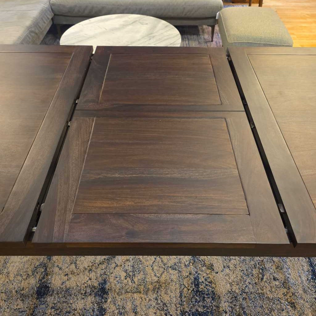 Black Metro Extendable Dining Table C DINING TABLES