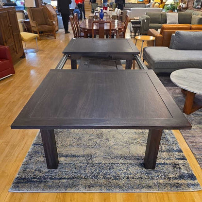 Black Metro Extendable Dining Table C DINING TABLES