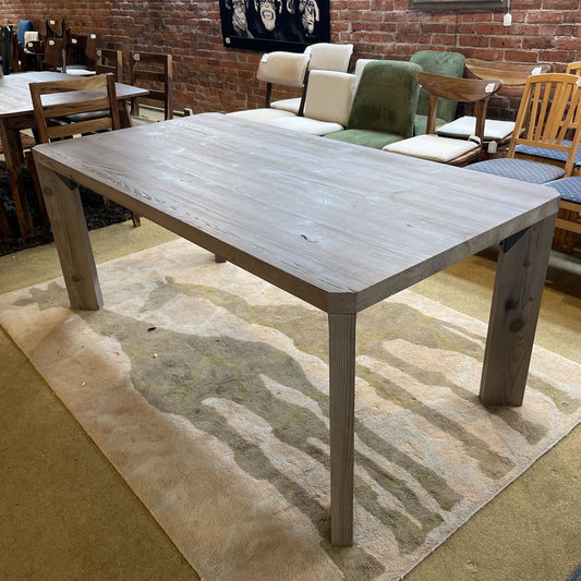 Room and Board Grey Tone Pine Dining Table C DINING TABLES