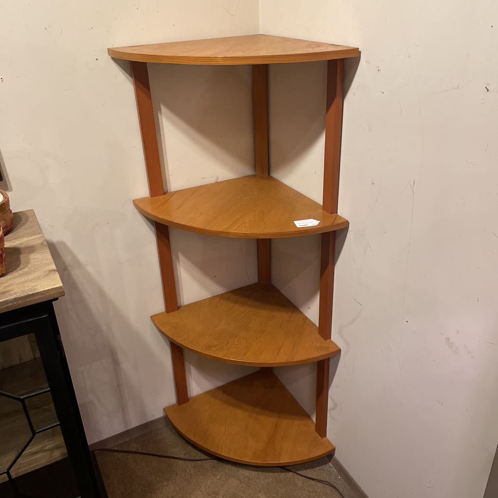 Cherry Corner Bookshelf