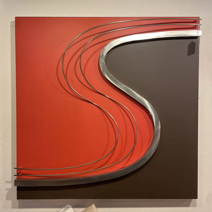 Metal Swoop Large Artwork ART
