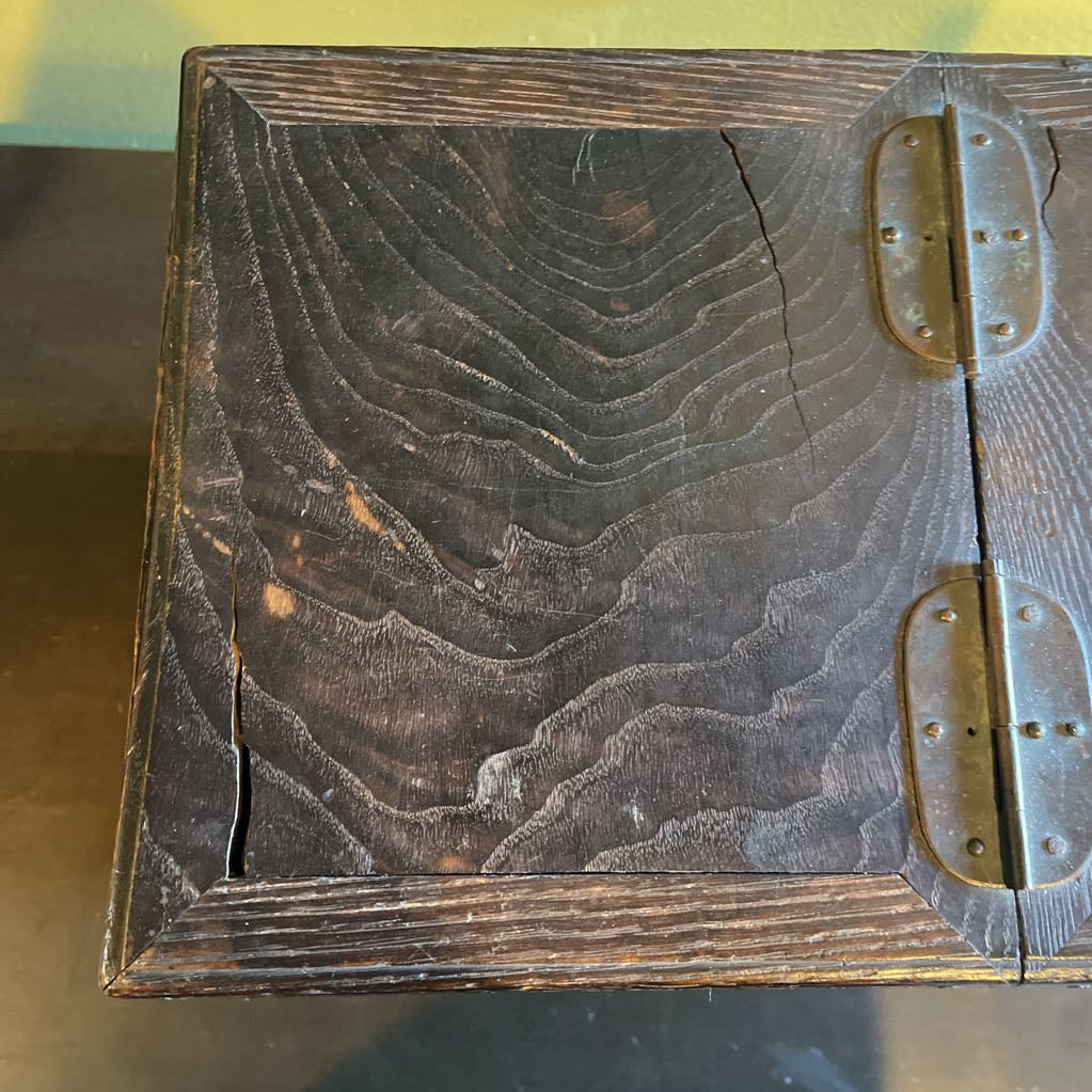 Antique Japanese 4 Drawer Desk Tansu