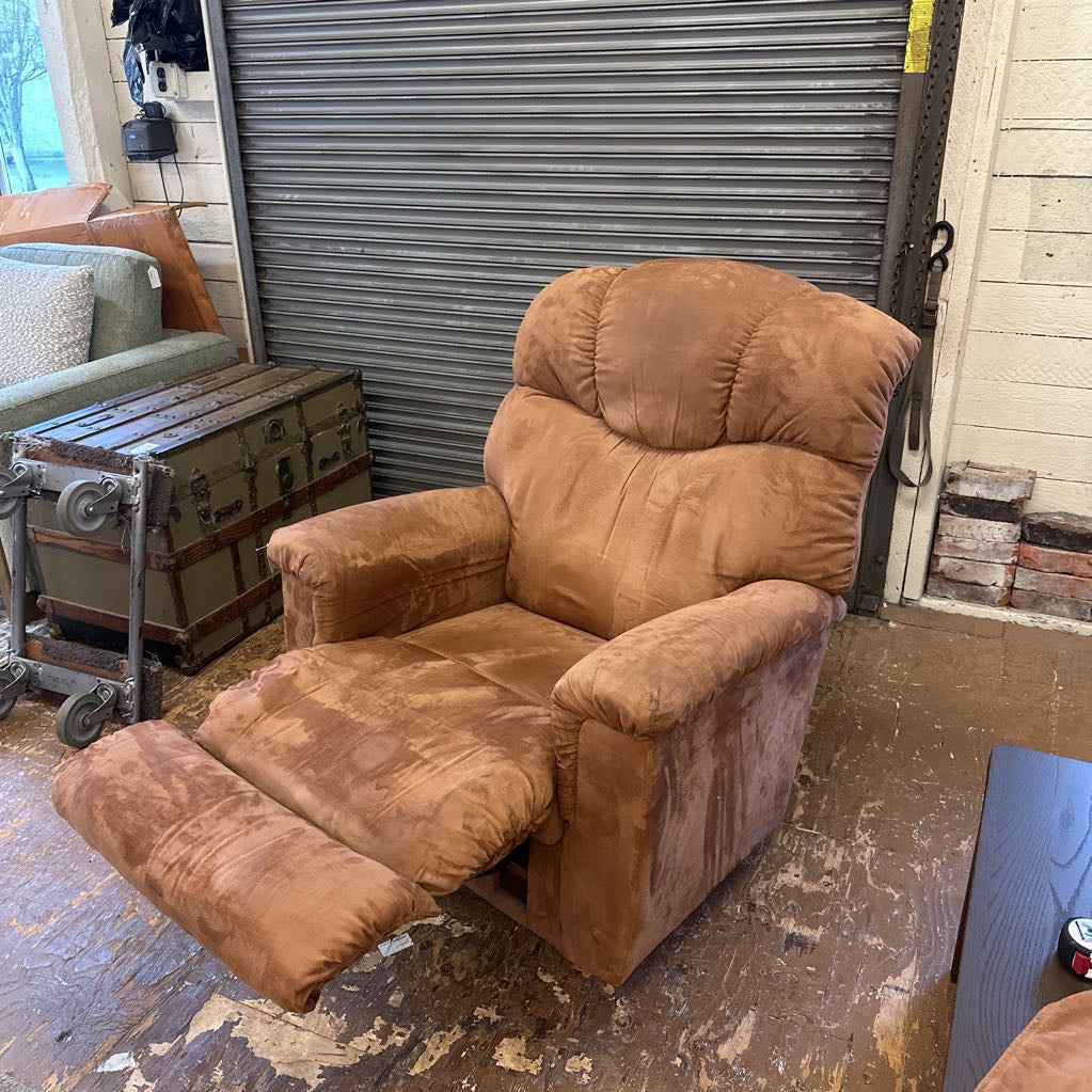 La-Z-Boy Microsuede Swivel Manual Recliner U ACCENT CHAIRS