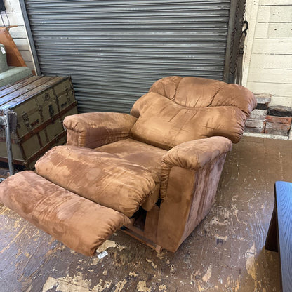 La-Z-Boy Microsuede Swivel Manual Recliner U ACCENT CHAIRS