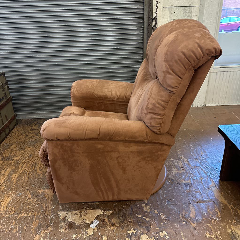 La-Z-Boy Microsuede Swivel Manual Recliner U ACCENT CHAIRS