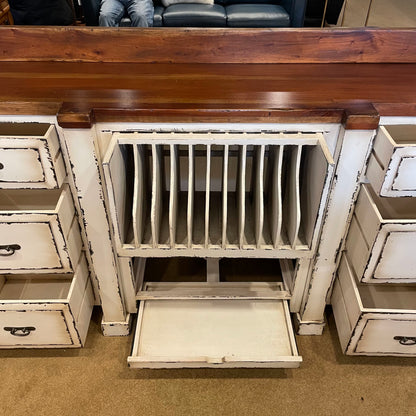 Farmhouse Rustic Tall Buffet