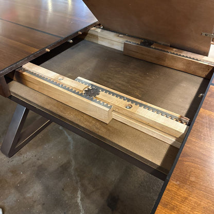 Thomasville Expanding Dining Table w/ 8 Matching Chairs C DINING TABLES