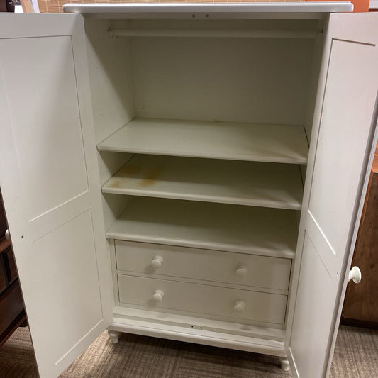 White Armoire (AS IS)