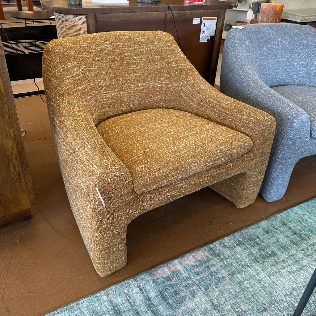 Retro Fabric Mod Chair