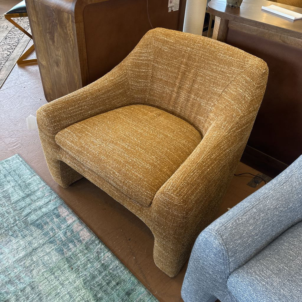 Retro Fabric Mod Chair