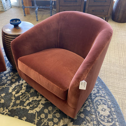 Copper Swivel Chair