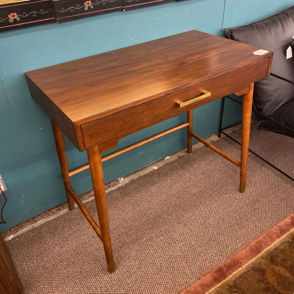 Warm Wood Desk w/Drawer