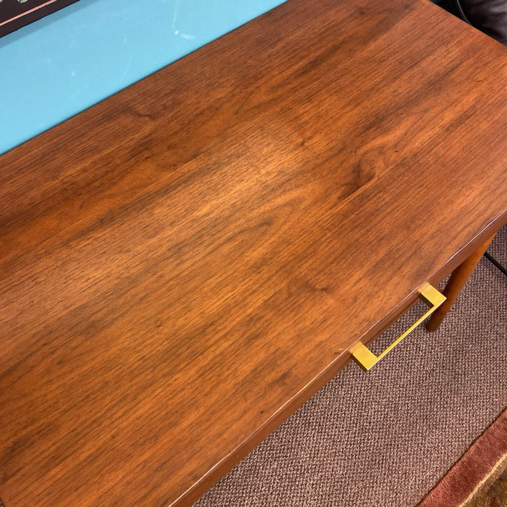 Warm Wood Desk w/Drawer