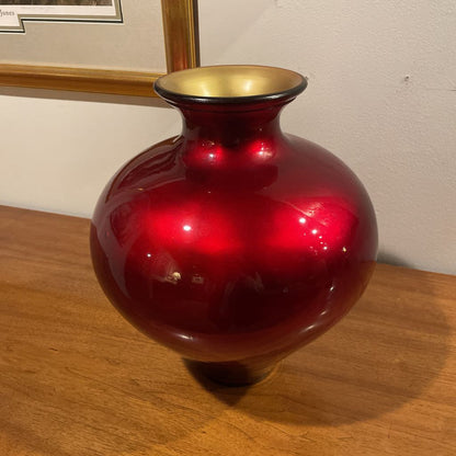 Lg. Candy Red Spanish Vase SMALLS