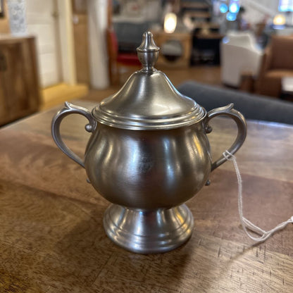Small Silver Vessel w/ Lid SMALLS