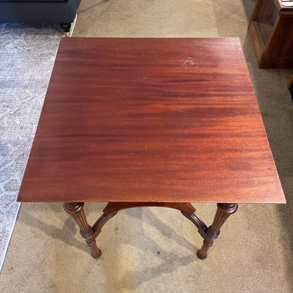Victorian Style Cherry 2 Tier Side Table C SIDE TABLES