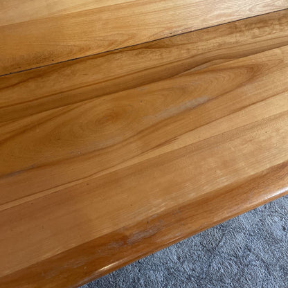 Restored Pew/Bench with Desk Frame C ACCENT BENCHES