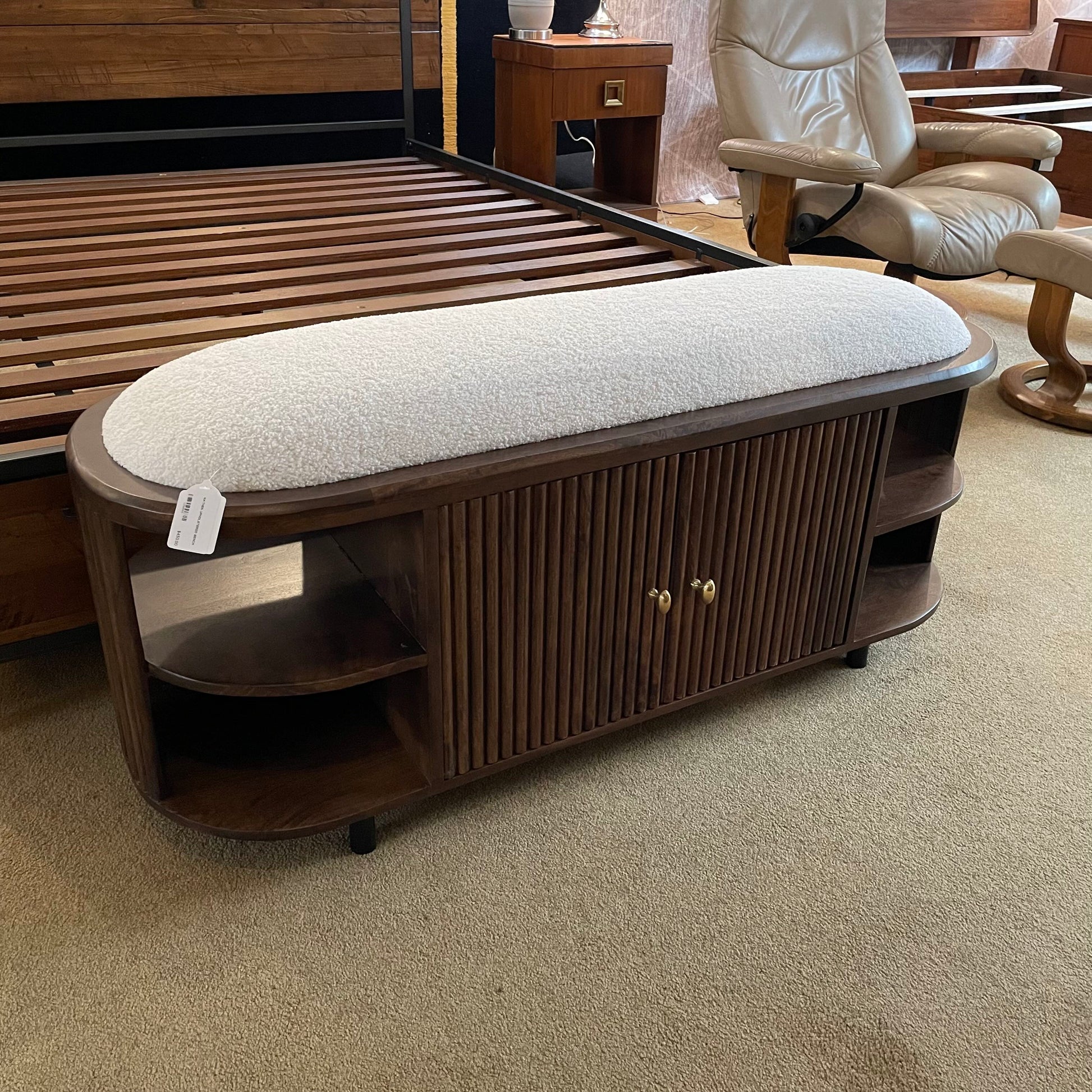 Martowne Upholstered Storage Bench C ACCENT BENCHES