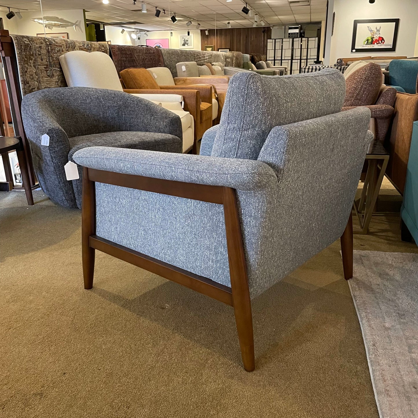 Orinoco Azure Chair U ACCENT CHAIRS
