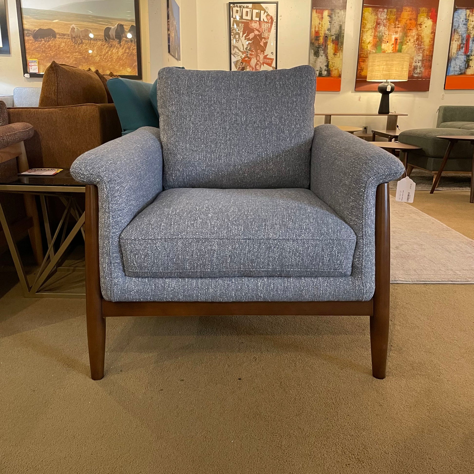 Orinoco Azure Chair U ACCENT CHAIRS