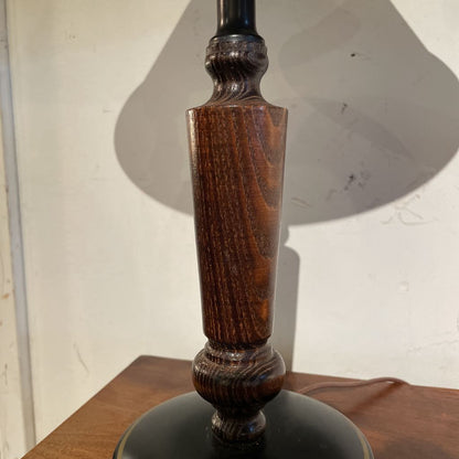 Black Shade Colonial Table Lamp LAMPS