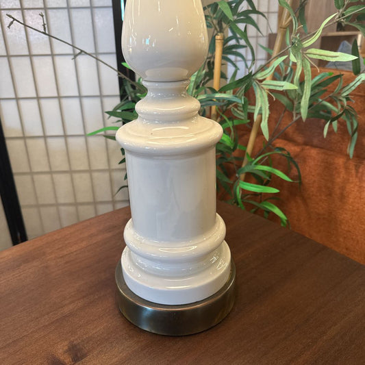Sea Themed Tall White Table Lamp LAMPS