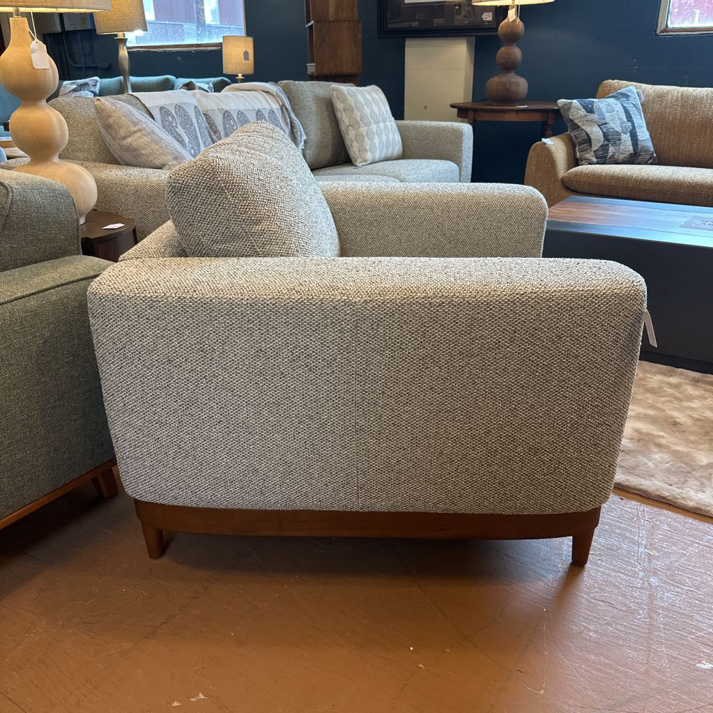 Milan Olive Moss Arm Chair