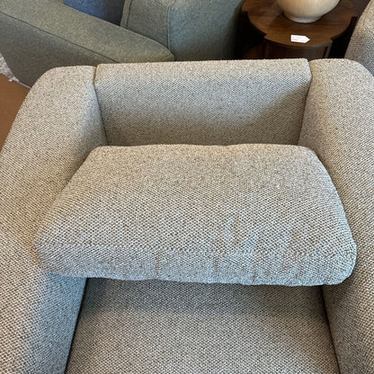 Milan Olive Moss Arm Chair
