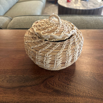 Alaskan Made Basket w/ Lid SMALLS