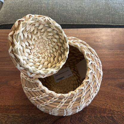 Alaskan Made Basket w/ Lid SMALLS