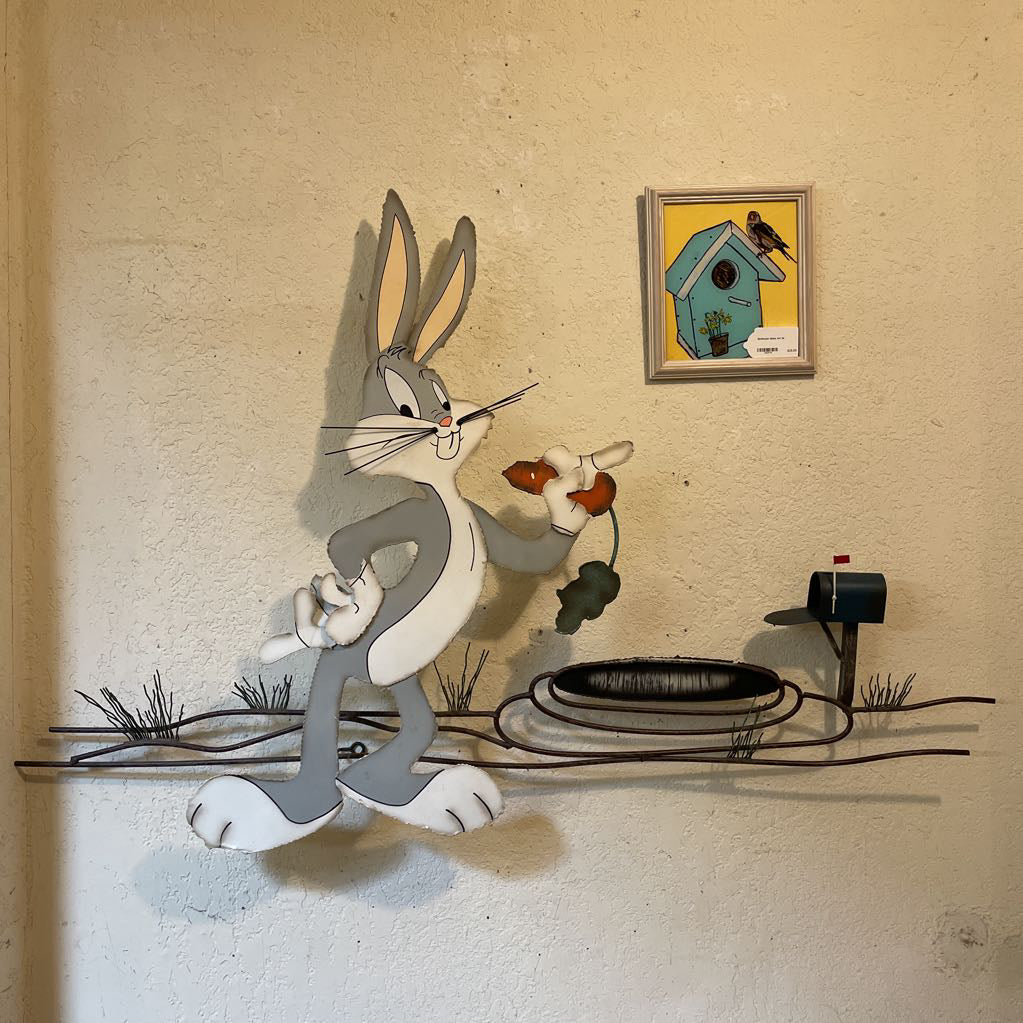 C. Jere Artisan Bugs Bunny @ Home Metal Wall Sculpture ART