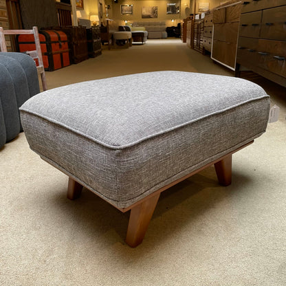 Odense Silver Ottoman