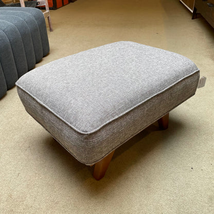 Odense Silver Ottoman